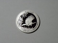 2015 S SILVER GEM PROOF KISATCHIE QUARTER 90% SILVER FREE SHIP