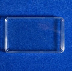 Coin Safe Durable Plastic Capsule For 10 Oz Silver Bar Acrylic Protector Holder