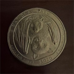 2020 America the Beautiful Quarter American Samoa Philadelphia Business “p” mark