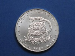 Don’t Tread on Me – The Price of Liberty 1 oz .999 Fine Silver Round lot B107