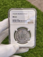 1 PESO RESPLANDOR 1922 MS61