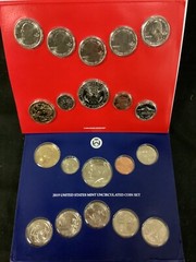 2019 U.S. Mint Set. Complete 20 coin set. Includes Denver and Philadelphia Mints