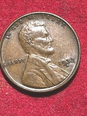 Solid 1932d Lincoln Wheat Cent Bn . Strong Strike and Rims. F/Ship. #O