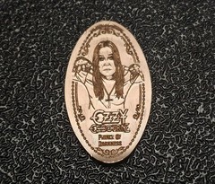 Ozzy Osbourne Prince Of Darkness Pressed Penny Penny Elongated Coin