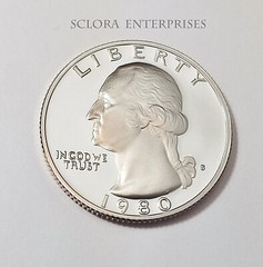 1980 S WASHINGTON *PROOF* QUARTER **FREE SHIPPING**