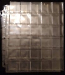 10x guardhouse archival coin pages 30 pocket for 1.5 x 1.5 holders NO PVC