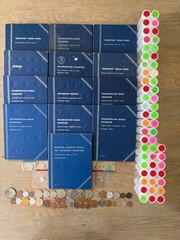 Large Coin Supplies Lot US, World, Tubes – Eisenhower, $2, & Whitman