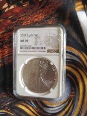 2024 American Silver Eagle NGC MS70 E160