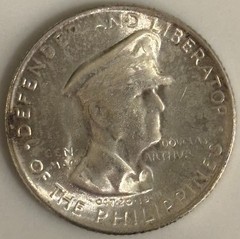 1947-S Philippines 50 Centavos General Douglas MacArthur