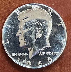 1966 (P) SMS Kennedy Half Dollar 50¢ – Special Mint Set – Proof Like – Unc.