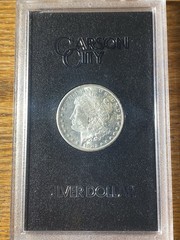 1882-CC GSA MORGAN SILVER DOLLAR UNCIRCULATED ORIGINAL BOX COA CARSON CITY!!