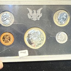 U.S. MINT 5 COIN YEAR 1970-S PROOF SET Cent Target TONED COMMON LARGE DATE OGP!