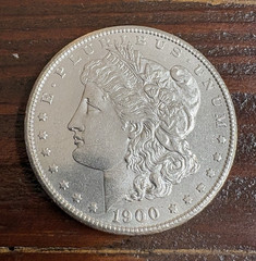 1900-S Morgan Silver Dollar $1 Uncirculated 90% Silver Better Date San Francisco
