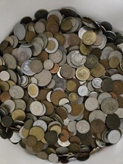 5 Lb Bulk World Foreign Coins Lot. All Coins Are From The Same Collection….
