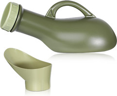 Urinal Travel Toilet Urinal Bottles with Funnel Pee Bottle Urinals Unisex Por