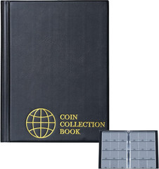 Coin Flip Holder Albums – 120 Pockets 2X2 Inches Coin Storage Books for Coin