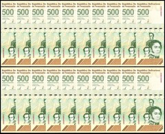 Venezuela 500 Bolivar Digitales, 2023, P-121, UNC 500 Million Soberano X 20 PCS