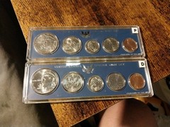 SPECIAL MINT SET HOLDERS W/2026 SEMI-QUINCENTENIAL HALF-NICKEL W 2025 CENT P+D