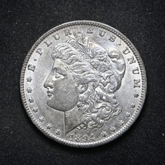 1894-O Morgan Silver Dollar Hard Quality AU (cn17114)