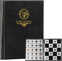 200 Pockets Collecting Album for Coin Flip – Classic Large Capacity Collectio