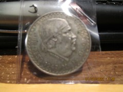 1947 Mexico 1 Peso Mint State +++++