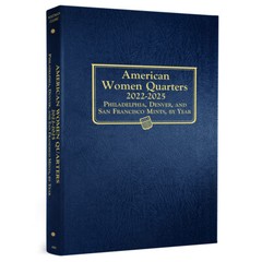 American Women Quarters: 2022-25; PDS Mints – Whitman Classic Coin Album