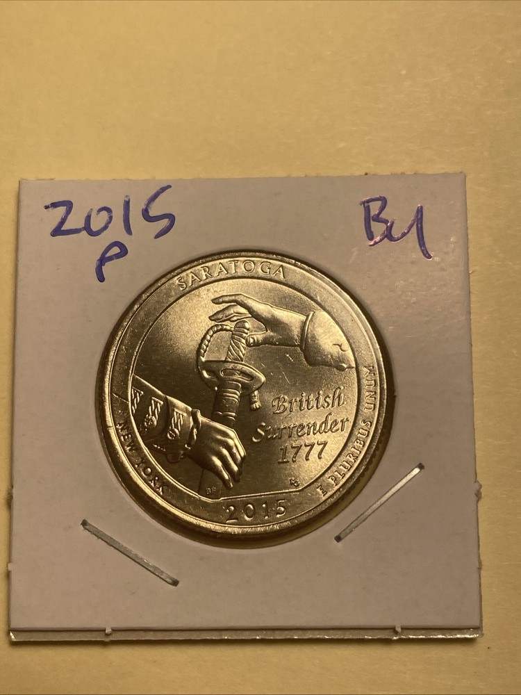 2015-P Saratoga Quarter BU Free Shipping