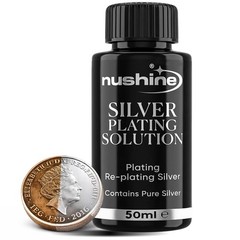 Silver Plating Solution 1.7 Oz – Pure Silver Plating Kit Restoration Chemicals