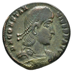 Byzantine Bronze Follis – Cyzicus 337-361 AD – Constantius II