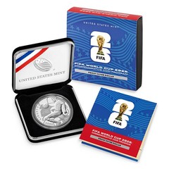 2026 P FIFA World Cup Proof Silver Dollar OGP COA PRESALE