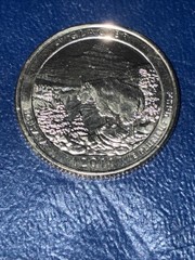 2011 P Glacier America the Beautiful Quarter • #260505 • BU
