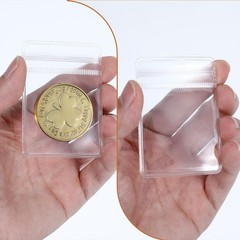 60PCS Coin Sleeves for All Coins, Single Coin Collection Holders Individual P…