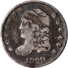 1829 Bust Half Dime