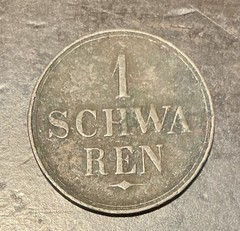 1859 Bremen 1 Schwaren Coin #G10