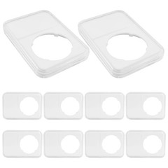 10PCS 40mm Plastic Coin Cases, Coin Slab Display Holder Clear Acrylic Storage…