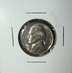 1959 D Jefferson Nickel 5c Circulated US Coin – Actual Coin Shown