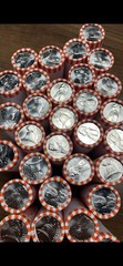 2026 Bank Wrapped liberty bell roll of 40 Unsearched. Hunt for July 4th Quarters