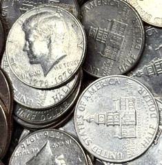 1776-1976 Kennedy Bicentennial Half Dollar Mixed Mint Marks Circulated US Coin