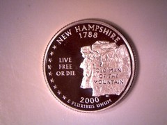 2000 S 25C NEW HAMPSHIRE Proof 50 States Quarter **FREE SHIPPING**
