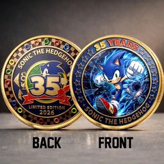 Sonic the Hedgehog 35th Anniversary Commemorative Coin – 206