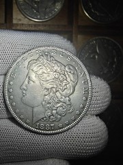 1887 S Morgan Silver Dollar, FREE SHIPPING