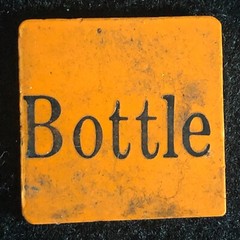 Dalmatia, PA Legion Post 504 Plastic “Bottle” Token 25mm x 25mm c1960’s-70’s