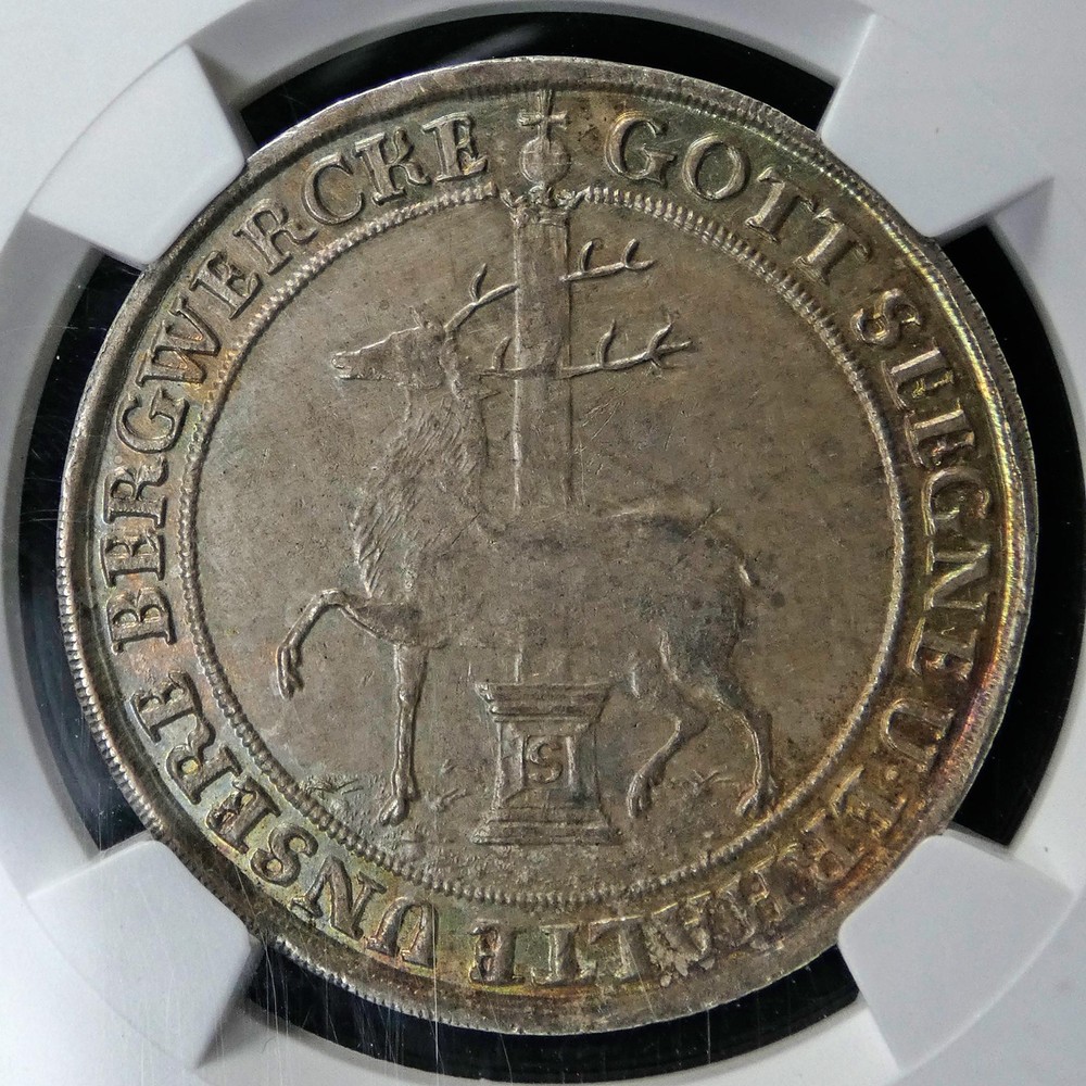 1716 IIG German States STOLBERG-STOLBERG 24 Mariengroschen KM# 134