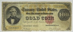 1882 $100 Gold Coin Fr.1206 Lyons / Roberts ‼️RARE – EARLY ISSUE BENTON‼️