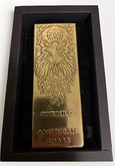 Brass Ingot Eagle