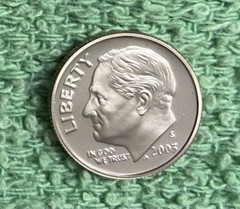 2003-S **PROOF** ROOSEVELT DIME – NICE COIN – L@@K AT PICTURES!!!!!