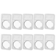 10 PCS Coin Slab Display Holder Storage 38mm for Morgan/Peace/Ike Silver Dollar