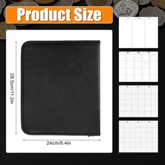 Coin Collection Book Album Holder for Collectors, 400 Pockets Fireproof Coin …