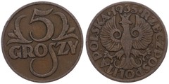 Polen – Poland 5 Groszy – Polski 1923-1949 – verschiedene Jahrgänge