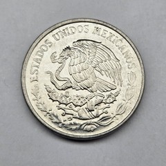 2003 Mexico 10 Centavos Stainless Steel Ring of Sacrifice KM# 547